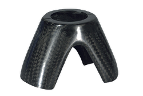 Aero bonnet carbon for Stiletto fork glossy Aero bonnet carbon for Stiletto fork glossy