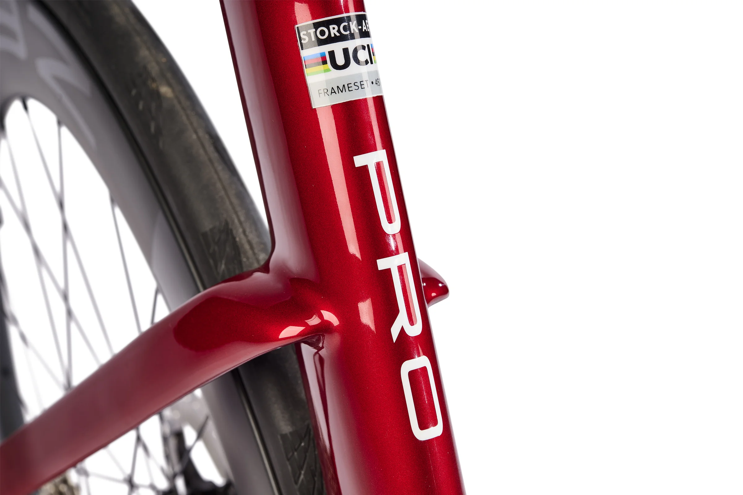 Sattelstütze und Carbon-Rahmen des Storck Aerfast.5