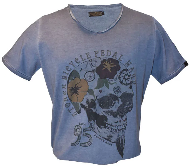 STORCK T-shirt "Pedal hard '95" Blue L