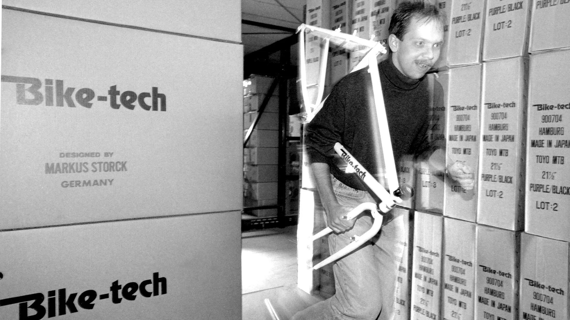 Bike-tech Entwicklung um 1990