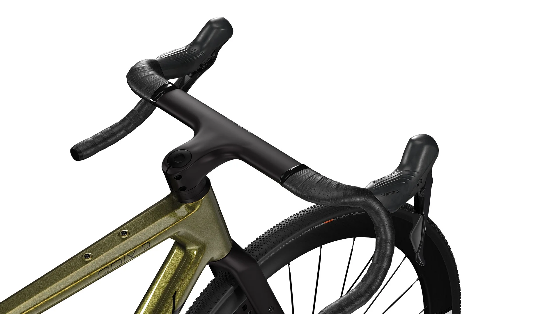 Storck Grix Lenkerdetail mit Gravel-Cockpit